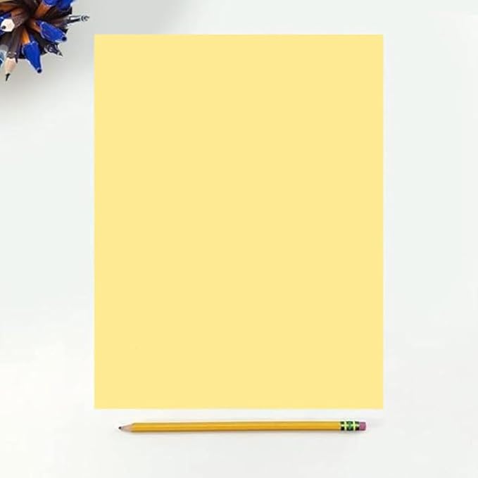 Colored Copy Paper, 20 LB 8.5 X 11, 500 Sheets (Buff)