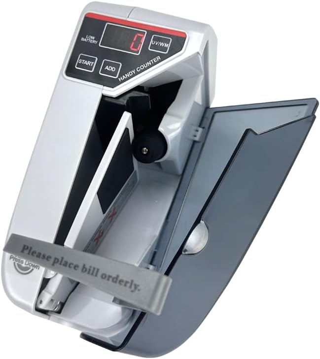 Portable сash Counter ELROTONEG V30 Money Counter with UV lamp Portable Bill Counting Machine, 600 banknotes/min