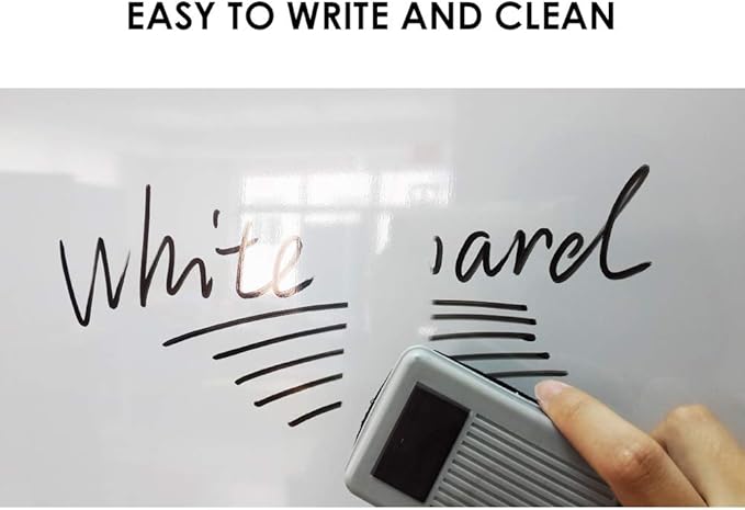 XIWODE Magnetic Dry Erase Board,Whiteboard for Wall, 24 x 48 inches, Whiteboard Marker Board Writing Board,Silver Aluminum Frame, Durable,Whiteboard for Home School & Office