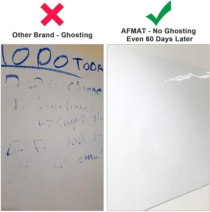 White Board Wallpaper, White Board Roll, Stick on White Boards for Wall, 1.44x11ft Peel and Stick Dry Erase Roll, Stain-Proof, Super Sticky Whiteboard Sticker Wall Decal for Wall/Table/Door,3 Markers