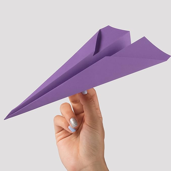 JAM PAPER Colored 24lb Paper - 90 gsm - 8.5 x 11 - Violet Recycled - 500 Sheets/Ream