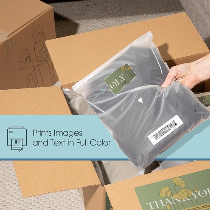 4.25" X 5.5" Matte White Shipping Labels Compatible with Inkjet and Laser Printers - 30 Sheets, 120 Total Printable Stickers for Mailing, Product Labeling, Organization - Spartan Industrial