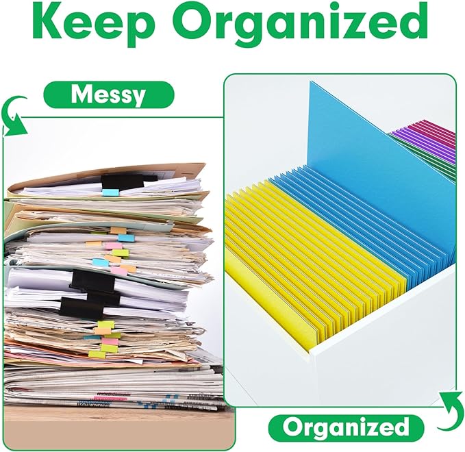 Two Pocket Folders, PANDRI 160 Pack 2 Pocket Folders, Letter Size Paper File Folder for School Office Home Business, Assorted 5 Colors