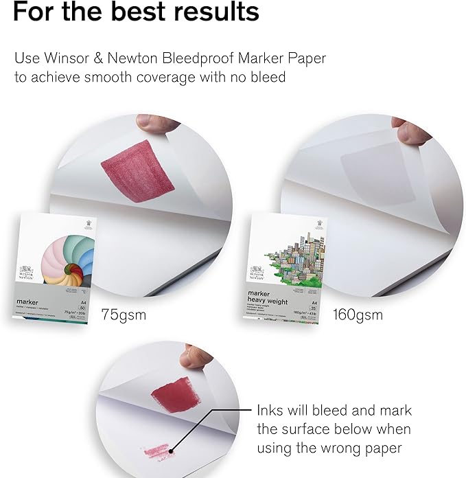 Winsor & Newton ProMarker Set, 6 Count, Pastel Tones