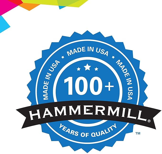 Hammermill Printer Paper, 20 lb Copy Paper, 8.5 x 11 - 4 Bulk Packs (3000 Sheets) - 92 Bright, Made in the USA