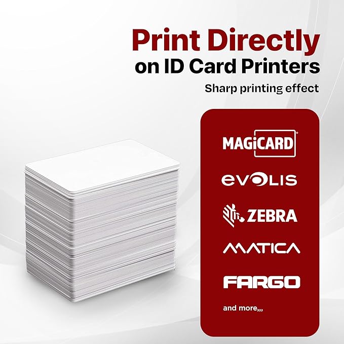 X LINE CR80 30 Mil Graphic Quality 300 Pack PVC Cards