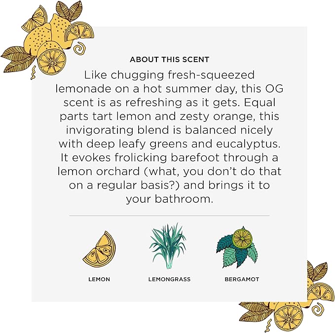 Poo-Pourri Before-You-Go Toilet Spray, Original Citrus, 4 Fl Oz - Lemon, Bergamot and Lemongrass