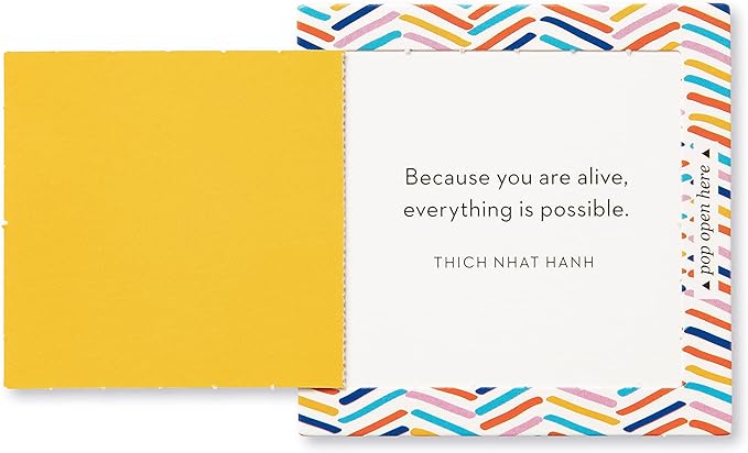 Compendium ThoughtFulls Pop-Open Cards — 4-Pack of You're Awesome, You Matter, You're Wonderful, Yay You —120 Pop-Open Cards, Each with a Different Message Inside