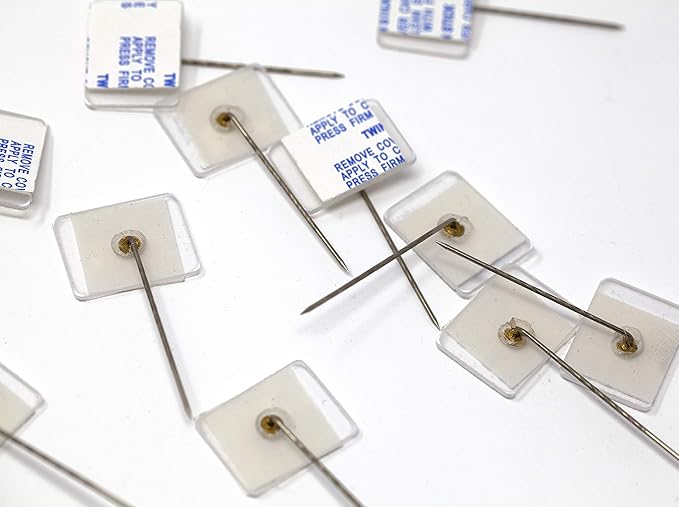 Cubicle Pins | Partition Pins | Decor Pins for Office Cubicle - Value Pack of 100 Fabric Pins for Furniture, Office Signs and Fabric Mounting - Made in The USA