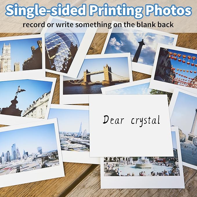 Glossy Photo Paper 11×14inches, 30 Sheets Inkjet Photo Printer Paper, Instant Dry Picture Paper for DIY Chip Bag, Flyers, Cards, Calendars and Brochures(180gsm/48lb)