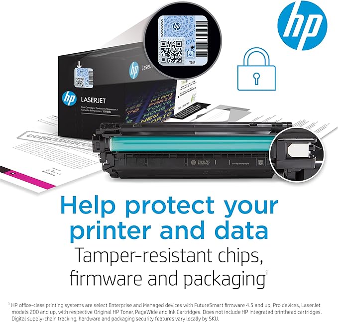 HP 206X Black High-yield Toner Cartridge | Works with HP Color LaserJet Pro M255, HP Color LaserJet Pro MFP M282, M283 Series | W2110X, Pack of 1, Black