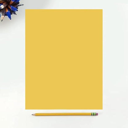 Colored Copy Paper, 20 LB 8.5 X 11, 500 Sheets (Gold)