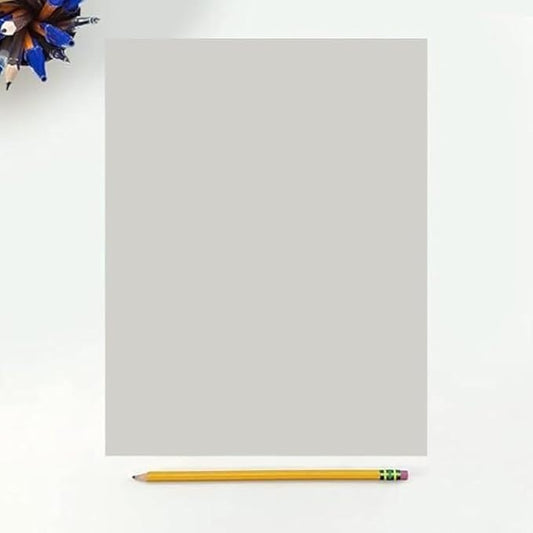 Colored Copy Paper, 20 LB 8.5 X 11, 500 Sheets (Grey)