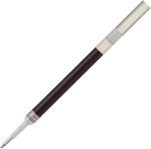 Pentel Refill Ink - For EnerGel Gel Pen, 0.7mm Metal Tip, Medium, Burgundy Ink, 12 pack (LR7-BG)