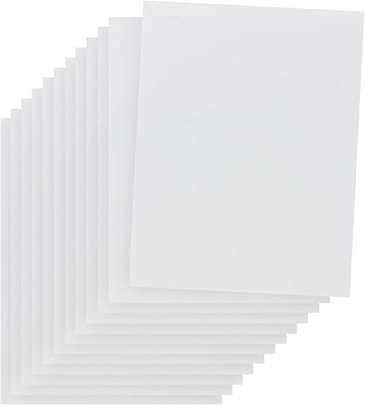Hygloss White Paper - 24 lb, 89 GSM, Acid-Free, Fade-Resistant, 8.5x11-Inch Letter Size Color Copy Paper, 90 Sheets