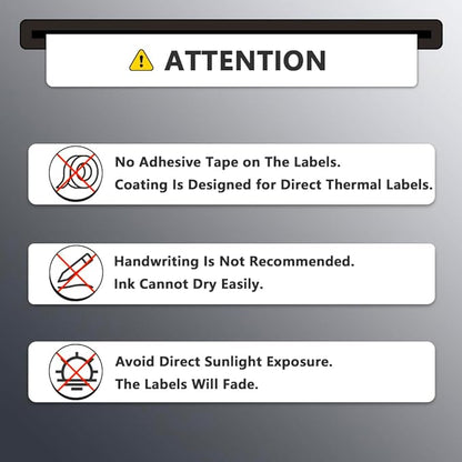 BETCKEY - 3" x 2" (76 mm x 51 mm) Multipurpose & Shipping Labels Compatible with Zebra & Rollo Label Printer,Premium Adhesive & Perforated [1 Rolls, 750 Labels]