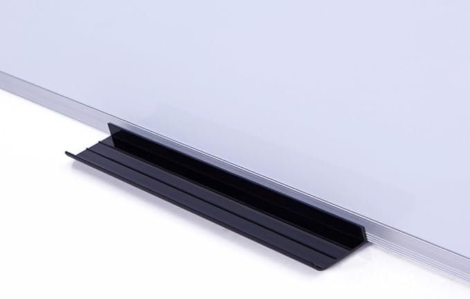 VIZ-PRO Dry Erase Board/Whiteboard, 72 x 40 Inches, Wall Mounted Board for School Office and Home