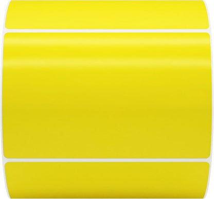 Hybsk 3x2 inch Color Direct Thermal Labels for Shipping, Barcodes, Address, Compatible with Rollo Label Printer & Zebra Desktop Printers(3"x2",Yellow)