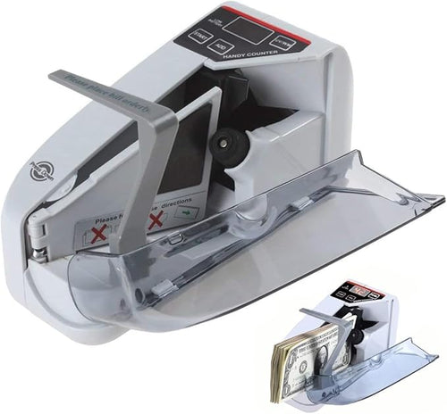 Portable сash Counter ELROTONEG V30 Money Counter with UV lamp Portable Bill Counting Machine, 600 banknotes/min