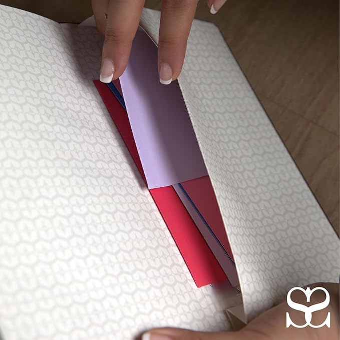SETTINI® Lined Journal - Classic Journal for Writing Gift Set - Hardcover Vegan Leather, Includes Luxury Pen in a Unique Pen Holder, 192 Pages, 6 x 8.5 inches, Birthday Gifts for Men