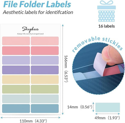 SKYDUE Accordion File Organizer, Expanding File Folder with 7 Pockets, Portable Receipt Paper Documents Organizer, Letter Size Filing Folder School Office Supplies Dark Blue Darkblue