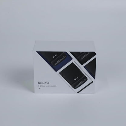Nelko Label Maker Machine with Tape, PM220 Bluetooth Label Printer, 2 Inch Portable Thermal Printer for Small Business, Address, Logo, Clothing, Sticker Printer for iOS, Android & PC, White