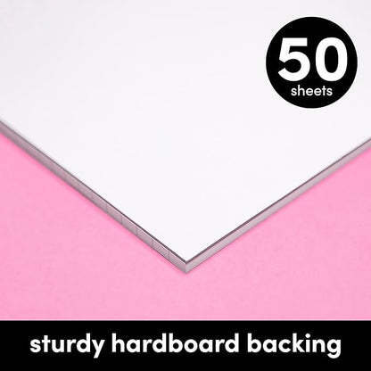 PAPERAGE Lined Legal Pads, (Rainbow), 12 Pack Note Pads, 50 Sheets Each, Wide/Legal Ruled, Note Pads, Paper, 5 inches x 8 inches