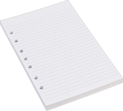 Avery Mini Binder Filler Paper for 3 Ring Binders or 7 Ring Binders, College Ruled, 5.5" x 8.5", 100 Sheets (14230)