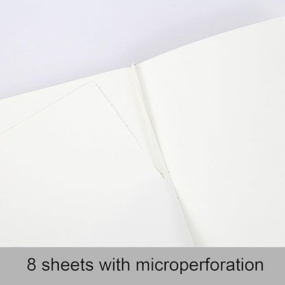 A5 Hard Cover Notebook with Pen Holder, Gold Edges & 180° Lay Flat - Large 5x8.25 Dot Grid, Bookmark, Gift Box - Durable Journal for Office, Study, Travel - Writers, Students(Black)