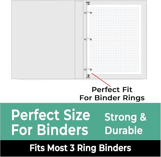 Graph Paper Bulk, 1152 Pack(Pallet), 172800 Sheets, 4x4, Pallet of Loose Leaf Paper, 8" x 10.5", Bulk Graphing Paper, 3 Hole Punched for Binder, Grid Paper, Quad Ruled Paper, 4-7 Days Transit