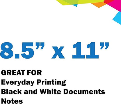 Hammermill Printer Paper, 20 lb Copy Paper, 8.5 x 11 - 4 Bulk Packs (3000 Sheets) - 92 Bright, Made in the USA