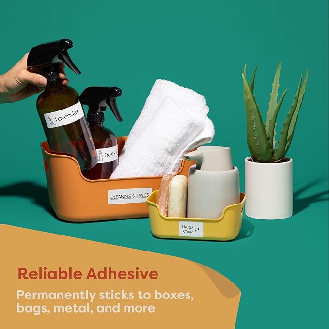 Aegis Adhesives - 2” X 2” Square Direct Thermal Multipurpose Labels for QR Codes, Barcodes, Perforated & Compatible with Rollo, Zebra, & Other Desktop Label Printers (12 Rolls, 700/Roll)