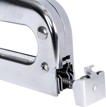 Arrow T50 Heavy Duty Staple Gun for Upholstery, Wood, Crafts, DIY and Professional Uses, Manual Stapler Uses 1/4”, 5/16”, 3/8", 1/2", or 9/16” Staples