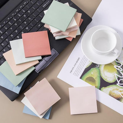 (16 Pack) Sticky Notes 3x3, Vintage Colors, Sticky Pads, Recyclable, Self-Stick Pads, Easy to Post for Home, Office, Notebook