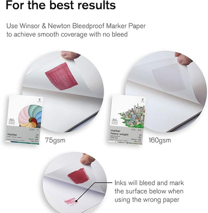 Winsor & Newton ProMarker Set, 6 Count, Pastel Tones
