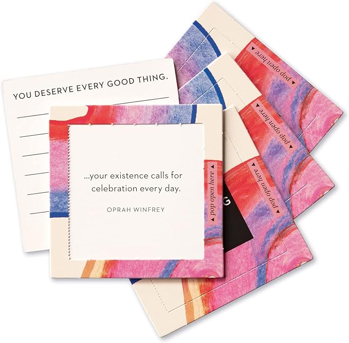 Compendium ThoughtFulls Pop-Open Cards — Celebrating You — 30 Pop-Open Cards, Each with a Different Inspiring Message Inside