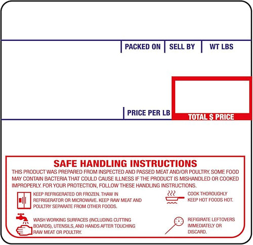 CEPRICO - CAS 8040 Scale Labels | 36 Rolls for CAS Scales | CAS lst-8040 Printing Scale Label | Quality for CAS Digital Scale | UPC Safe Handling | CAS lp 1000 | 500 Labels for Scales | Try It