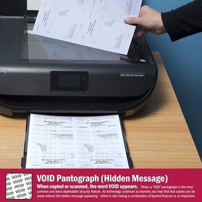 DocuGard Advanced Medical Security Paper for Printing Prescriptions and Preventing Fraud, CMS Approved, 7 Security Features, Laser and Inkjet Safe, Blue, 8.5 x 11, 24 lb., 500 Sheets (04545)