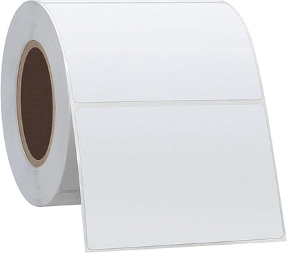 Hybsk 3x2 inch Direct Thermal Labels for Barcodes, Address, Compatible with Rollo Label Printer & Zebra Desktop Printers (3"x2",2 Rolls White)