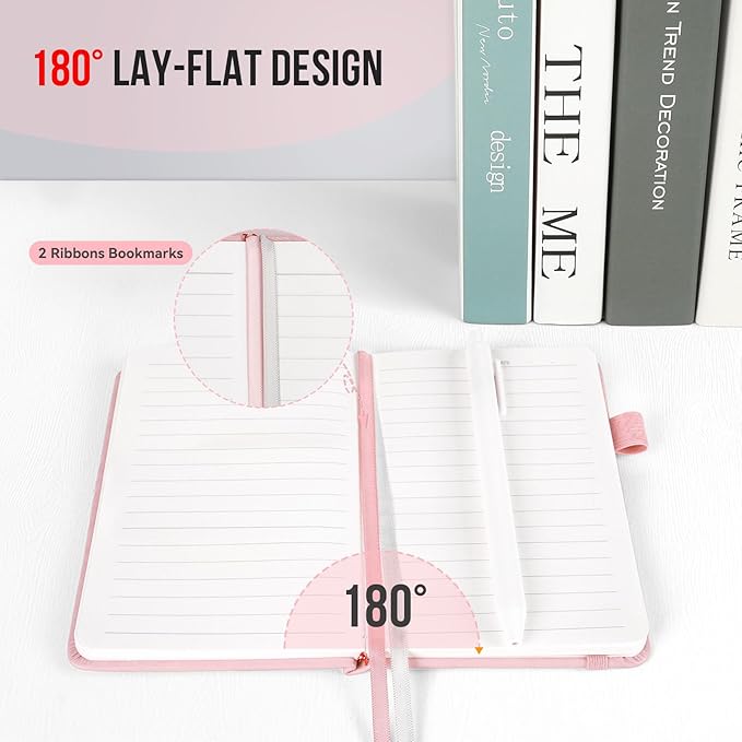 Pocket Small Notebook Journals, 8 Pack (8 Pastel Color) Mini Notebook 3.7x5.7 Journaling Notebooks for Women Men, Hardcover Lined Note Pads with Pens for Work, Business, Travel Journal, Office Supplies