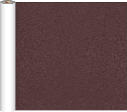 CHEIGHY Leather Repair Kit Self Adhesive Leather Repair Patch for Furniture 15.7X78.7 inch Vinyl Repair Kit for Couches Car Seats Sofa Office Chair Belt Jackets (Coffee)
