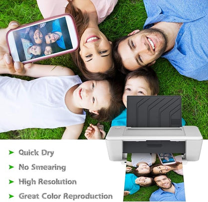 Koala Ultra Premium Photo Paper 11x17 In Satin Photo Printer Paper for Inkjet Printer Water-Resistant Semi Gloss 50 Sheets 72lb