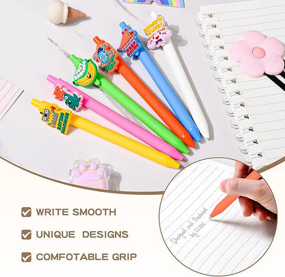 10Pcs Funny Ballpoint Pens with Amusing Sayings | Cute Sarcastic Emotional Support for Adults Bulk for Coworkers Team Staff Funny Office Stationary(Funny)