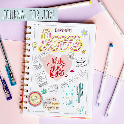 STMT D.I.Y. Artist Stationery Set, Art Journal Kit, Watercolor Kit, DIY Journaling Set for Girls Ages - 8+