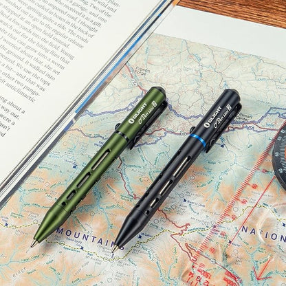 OLIGHT O'Pen Mini 2 Ballpoint Pen and Pencil in One, Replaceable EDC Refill and Pencil Tip, Smooth Writing, for Office, Working, Writing (Black)