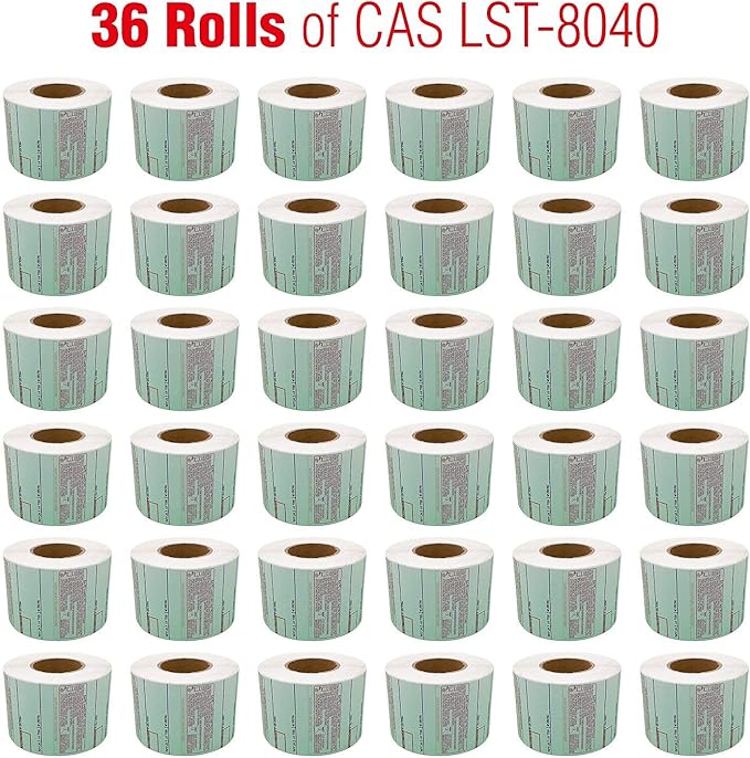 LST-8040 Printing Scale Label, 58 x 60 mm, UPC/Safe Handling 36 Rolls Per Case, Lower Price Than 12 Rolls