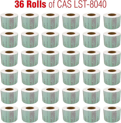 LST-8040 Printing Scale Label, 58 x 60 mm, UPC/Safe Handling 36 Rolls Per Case, Lower Price Than 12 Rolls