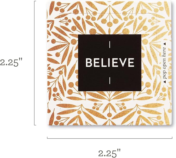 Compendium ThoughtFulls Pop-Open Cards — Believe — 30 Pop-Open Cards, Each with a Different Inspiring Message Inside