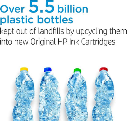 HP 67XL Black High-yield Ink Cartridge | Works with HP DeskJet 1255, 2700, 4100 Series, HP ENVY 6000, 6400 Series | Eligible for Instant Ink | One Size | 3YM57AN