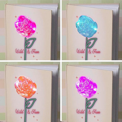 STMT D.I.Y. 3D Journaling Set, 40-Sheet Light-Up Journal With Gold Pen & Stickers, Trendy Stationery, School Supplies, Stationery Set, Journal Notebook, Journaling Kit, 8 Year Old Girl Birthday Gift